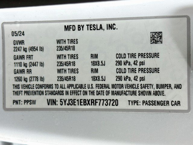 Used 2024 Tesla Model 3 Long Range AWD/4WD image 30