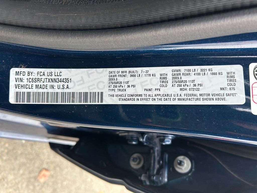 Used 2022 RAM 1500 Laramie image 34