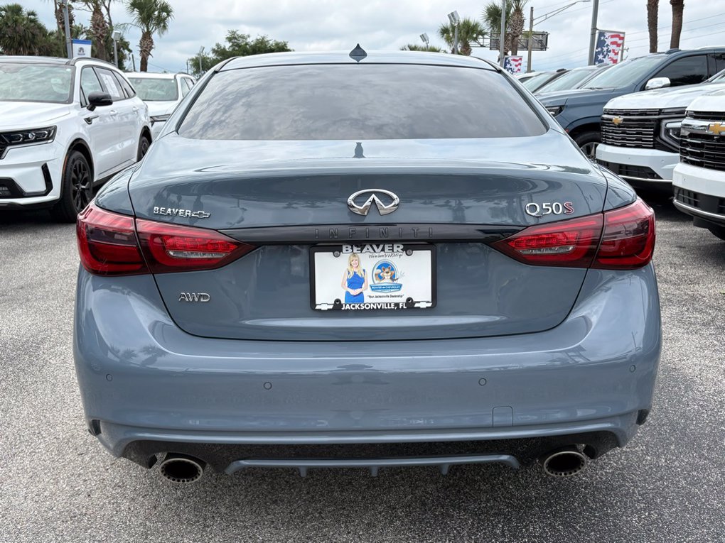 Used 2023 INFINITI Q50 Red Sport 400 AWD/4WD image 10