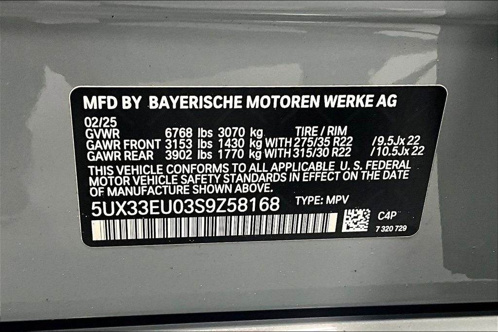 New 2025 BMW X5 M60i image 11