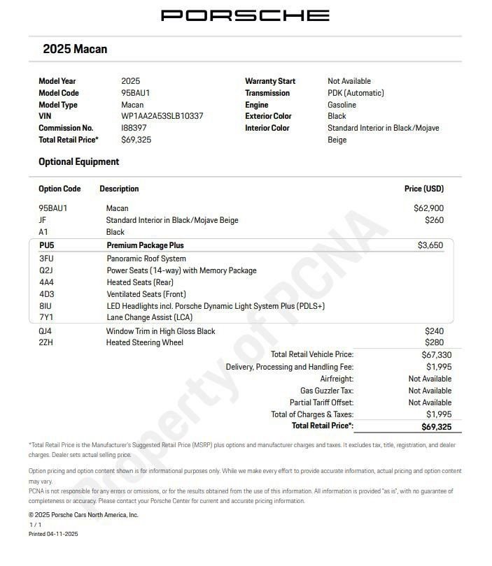 Certified 2025 Porsche Macan image 6