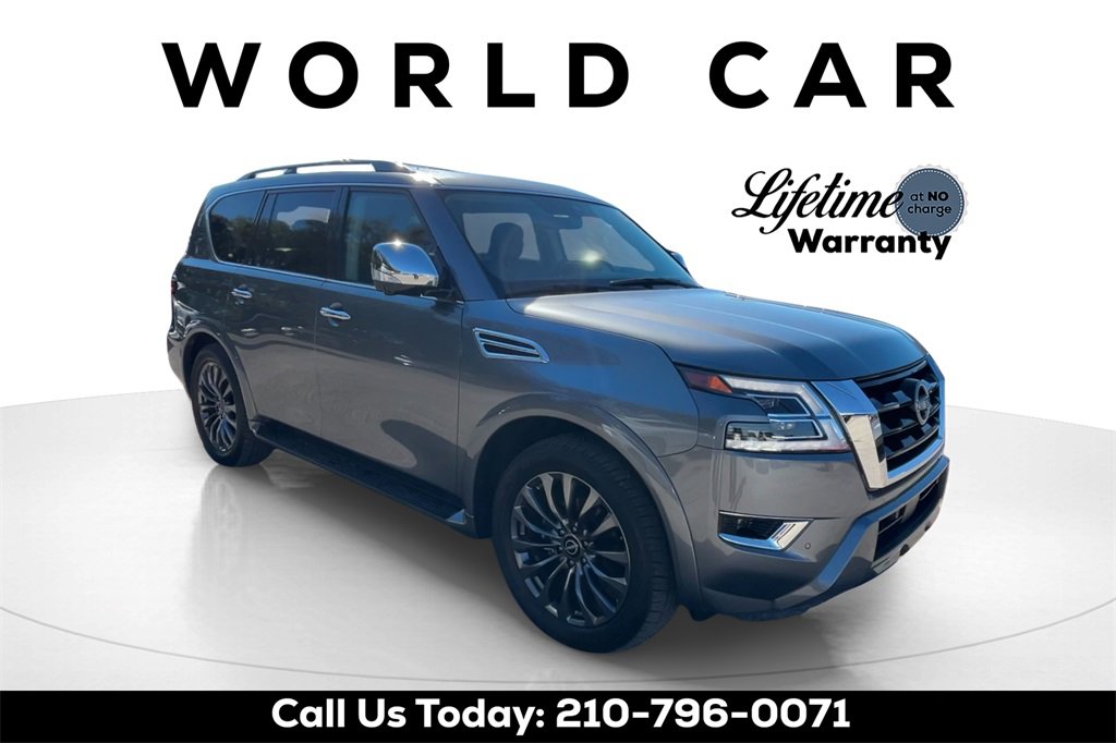 Used 2024 Nissan Armada Platinum w/ Captain's Chairs Package image 7