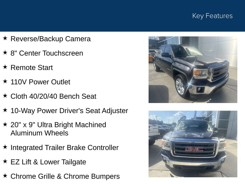 Used 2015 GMC Sierra 1500 SLE w/ SLE Value Package AWD/4WD image 32