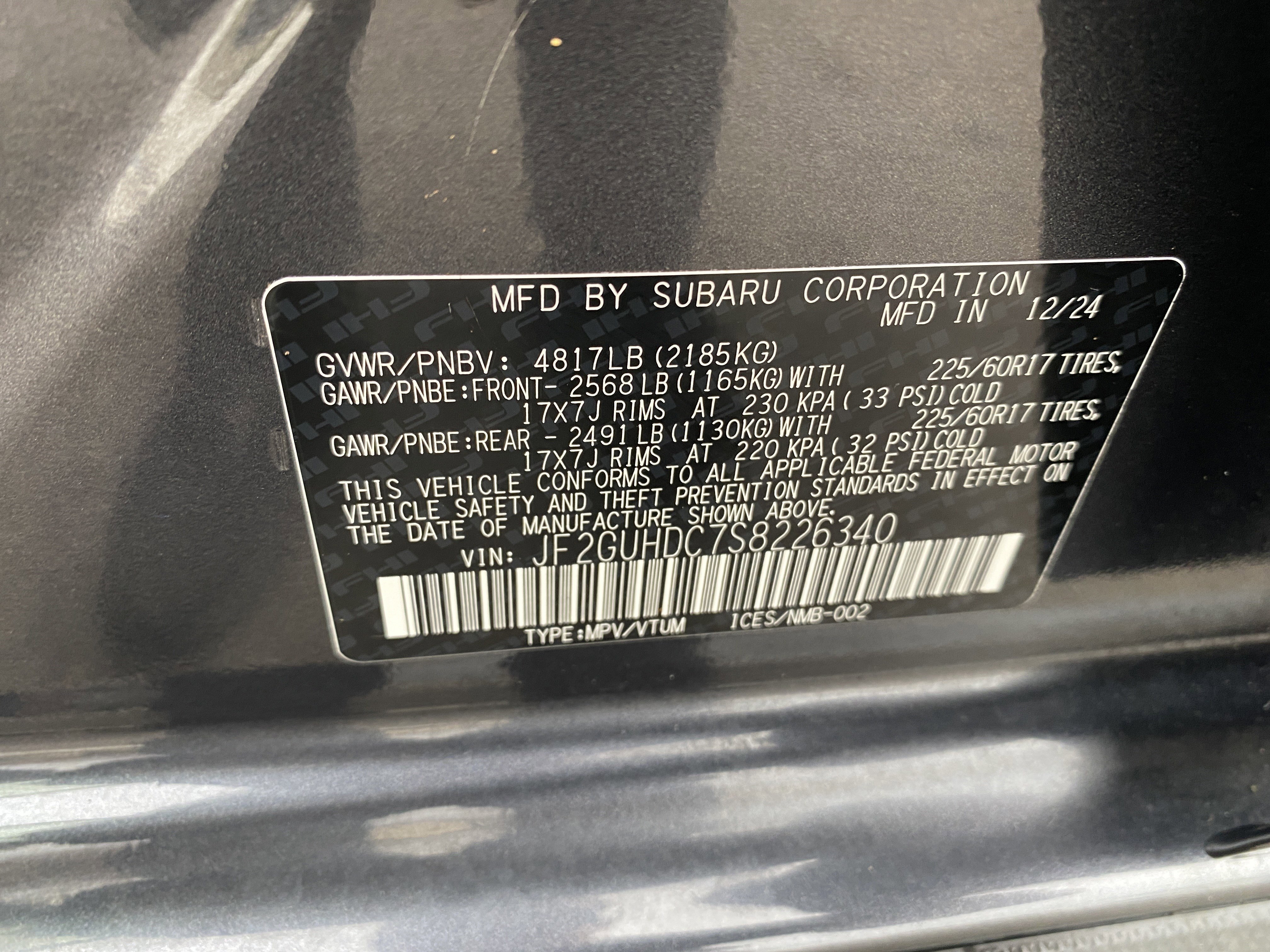 Used 2025 Subaru Crosstrek 2.0i Premium w/ Crosstrek Mirror Package image 27