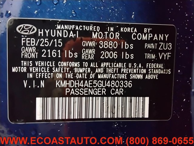 Used 2016 Hyundai Elantra SE w/ Option Group 02 FWD image 20