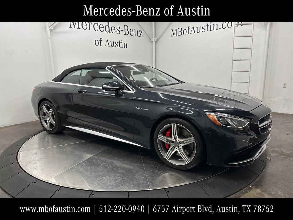 Used 2017 Mercedes-Benz S 63 AMG 4MATIC Cabriolet
