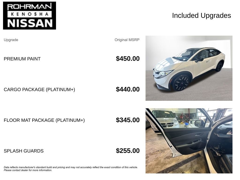 New 2026 Nissan Leaf Platinum+ w/ Cargo Package (Platinum+) image 4