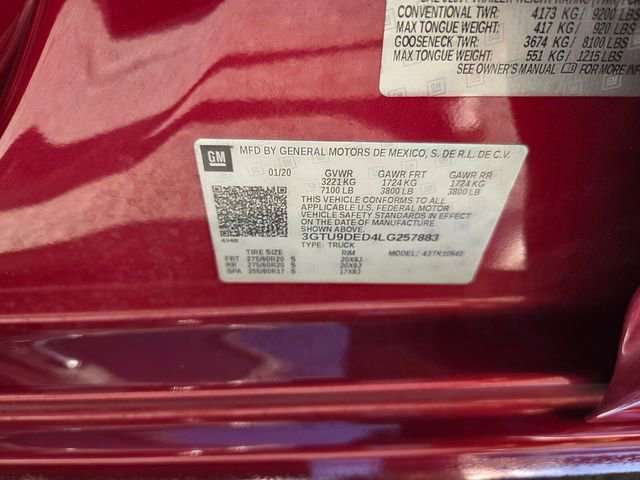 Used 2020 GMC Sierra 1500 SLT w/ SLT Premium Plus Package AWD/4WD image 21