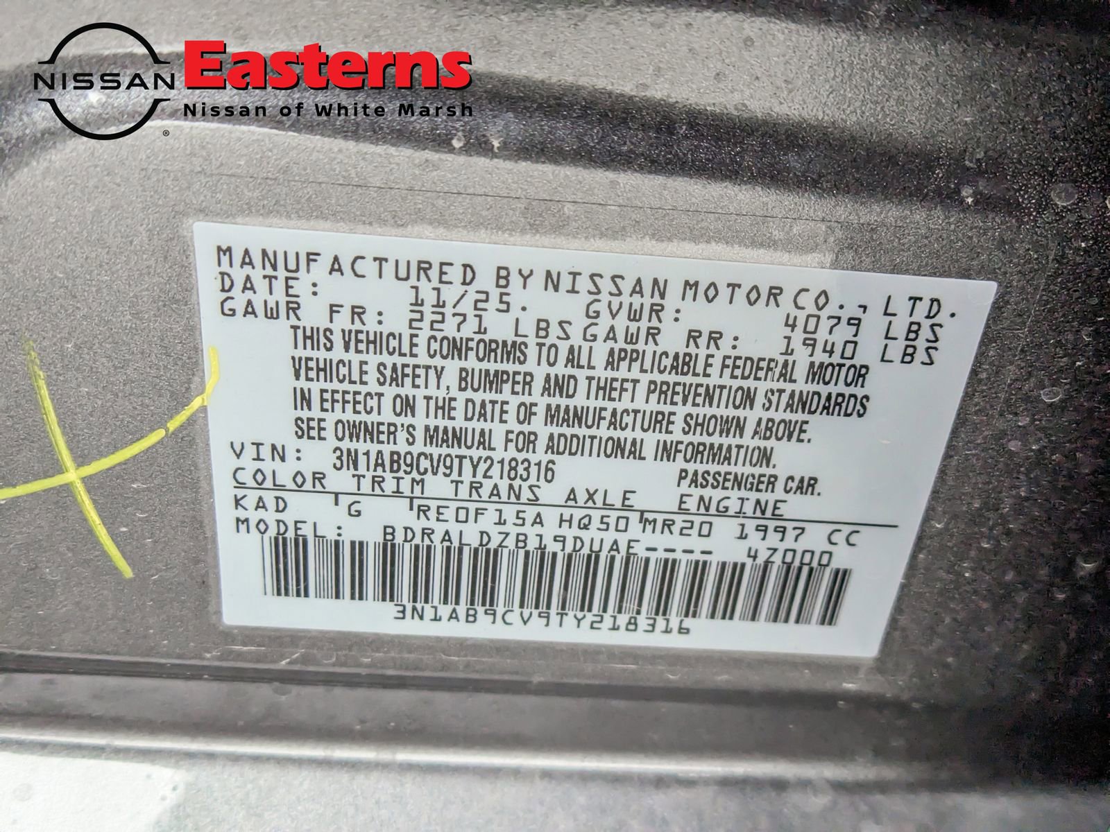 New 2026 Nissan Sentra SV w/ SV Convenience Package FWD image 29