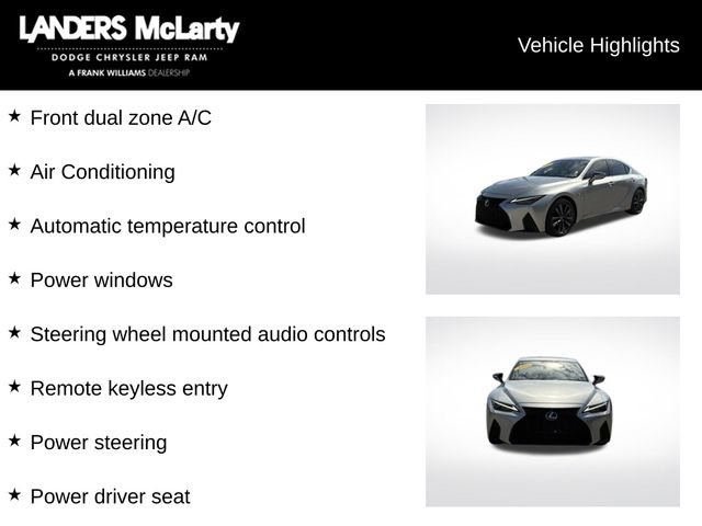 Used 2022 Lexus IS 350 F Sport RWD image 6