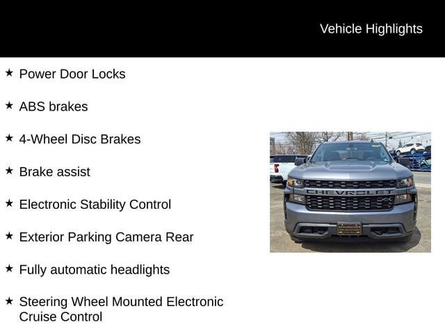 Used 2020 Chevrolet Silverado 1500 Custom w/ Custom Value Package AWD/4WD image 27