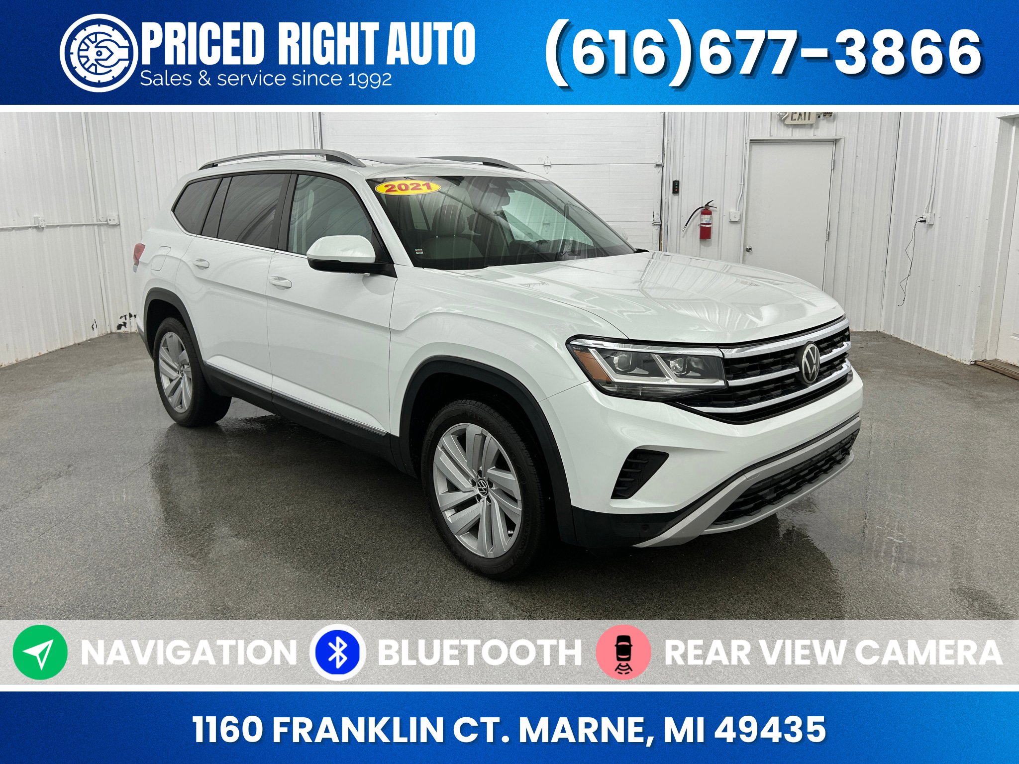 Used 2021 Volkswagen Atlas SEL