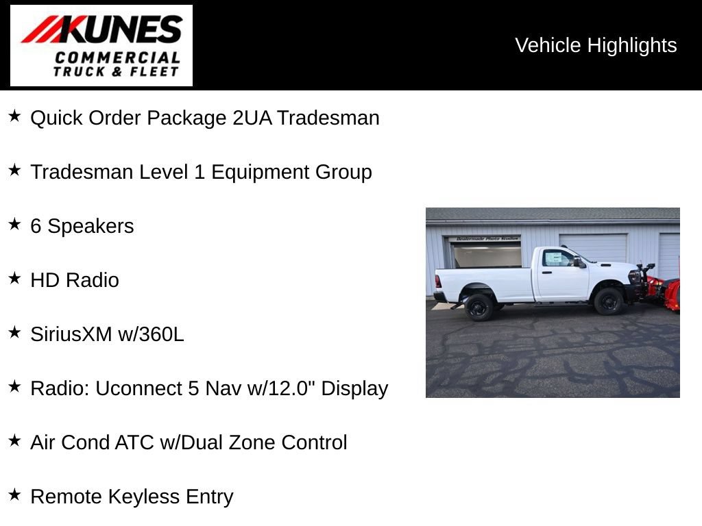 New 2025 RAM 2500 Tradesman AWD/4WD image 3