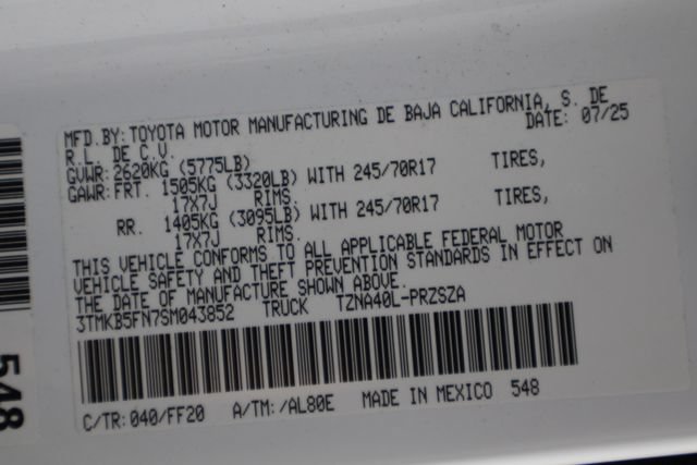 Used 2025 Toyota Tacoma SR5 RWD image 32
