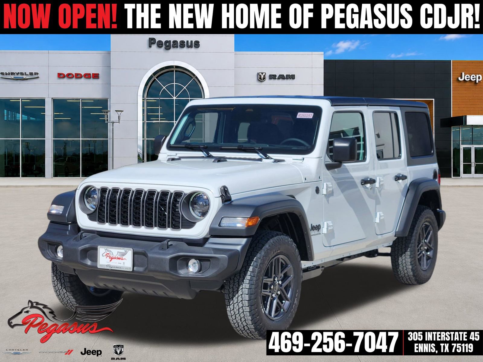 New 2026 Jeep Wrangler Unlimited Sport AWD/4WD image 2