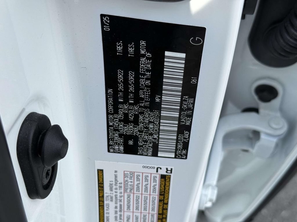 Used 2025 Lexus LX 700h F Sport AWD/4WD image 32