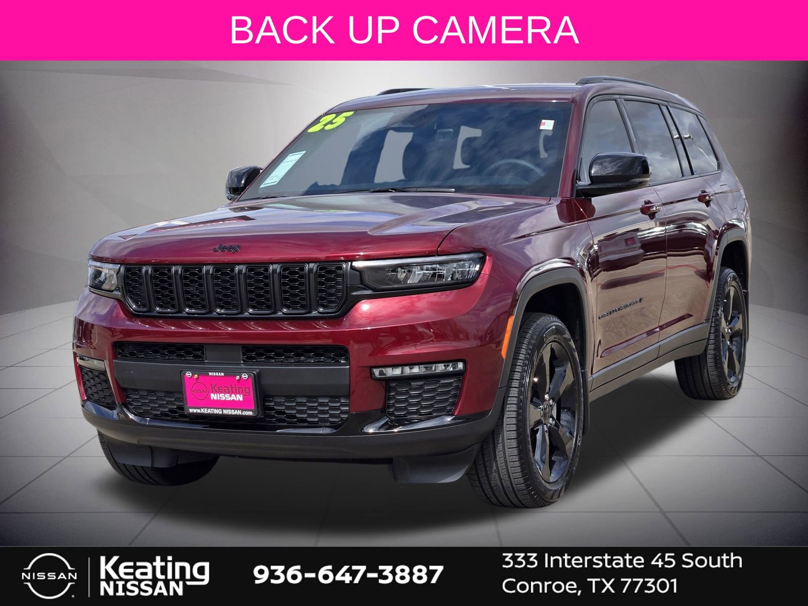 Used 2025 Jeep Grand Cherokee L Limited w/ Black Appearance Package image 8