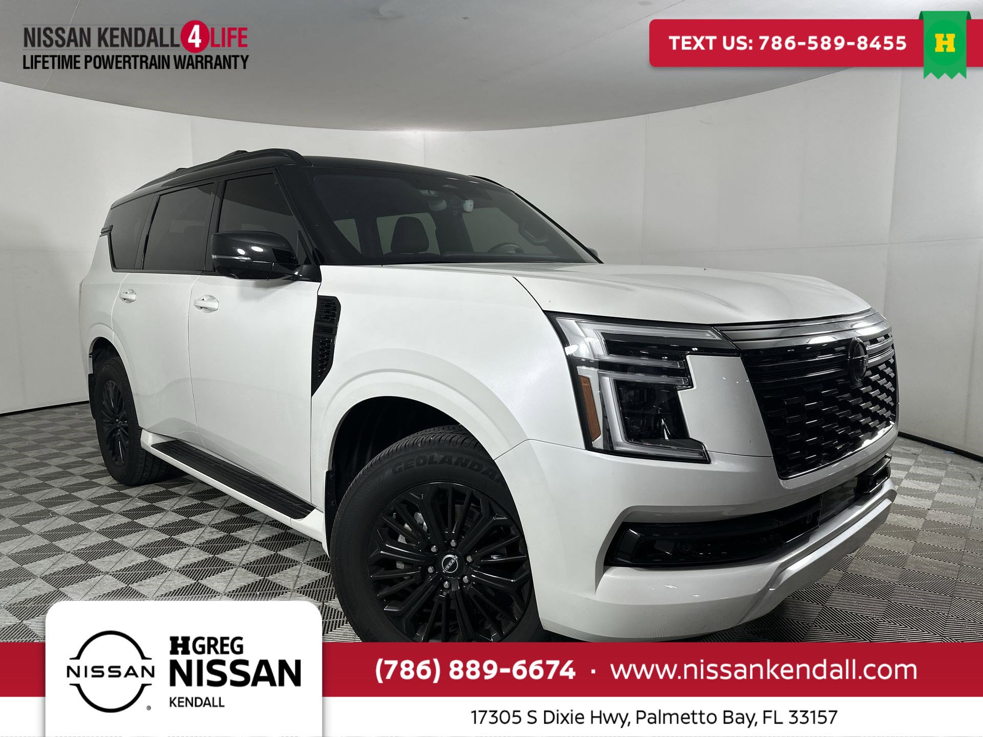 New 2025 Nissan Armada Platinum