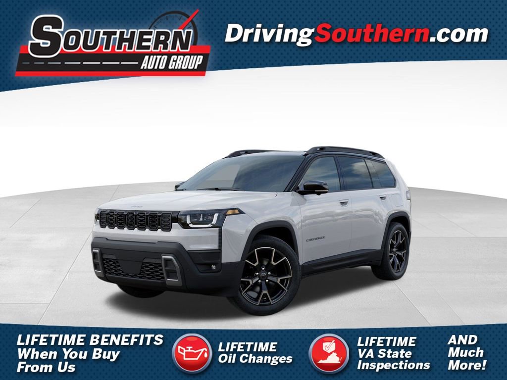 New 2026 Jeep Cherokee Overland w/ Trailer Tow Group AWD/4WD 360° Tour