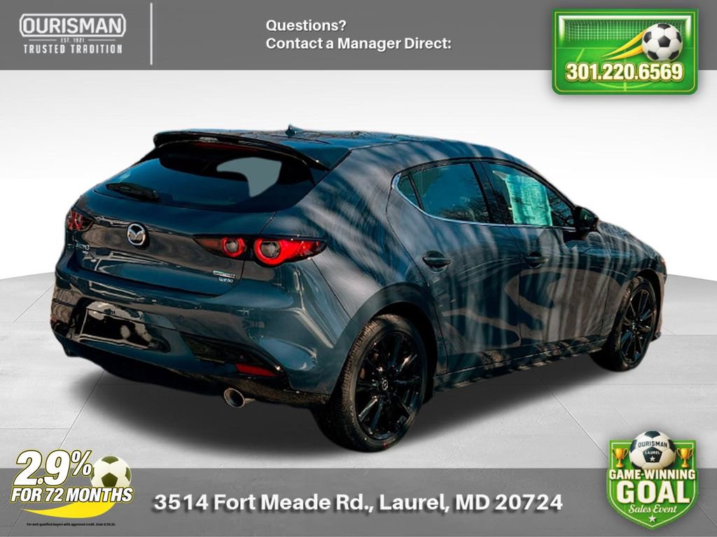 New 2026 MAZDA MAZDA3 Hatchback w/Premium Plus Pkg AWD/4WD image 3