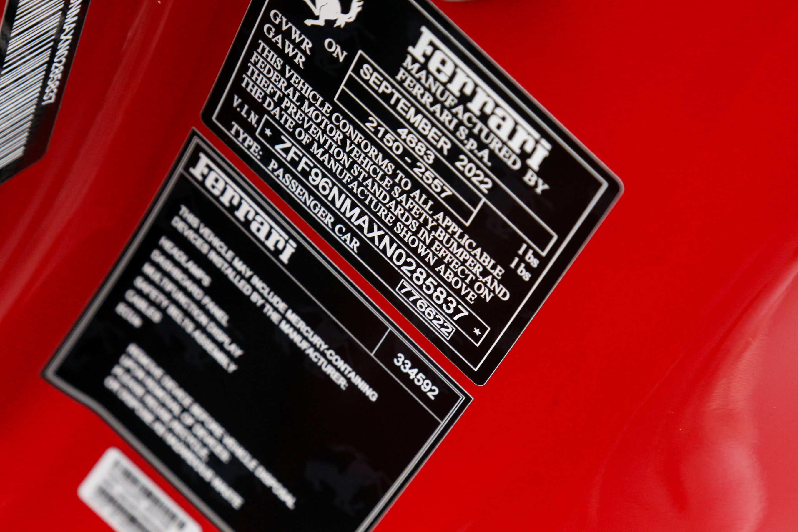 Certified 2022 Ferrari SF90 Spider image 59