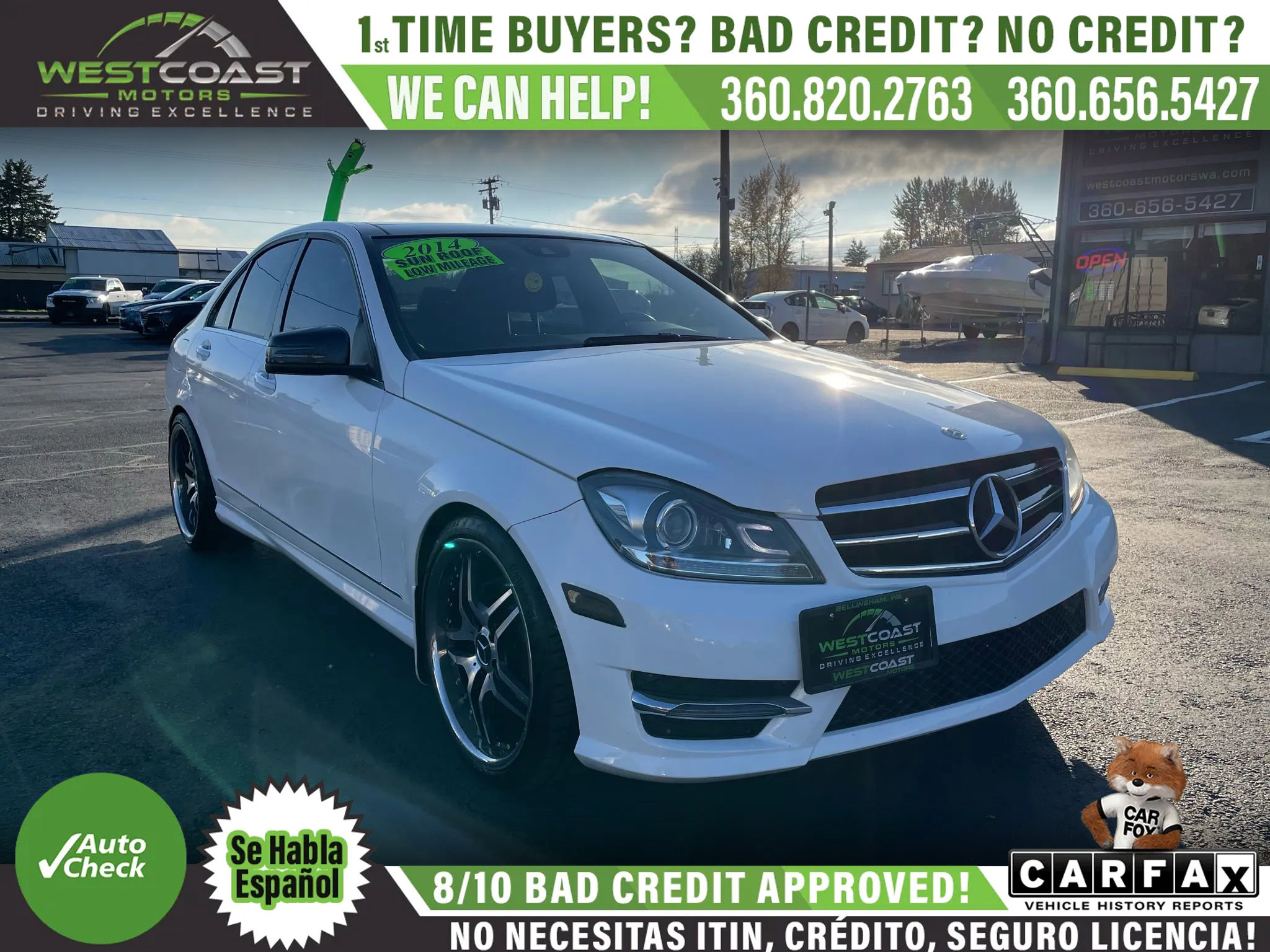 Used 2014 Mercedes-Benz C 300 4MATIC Sedan