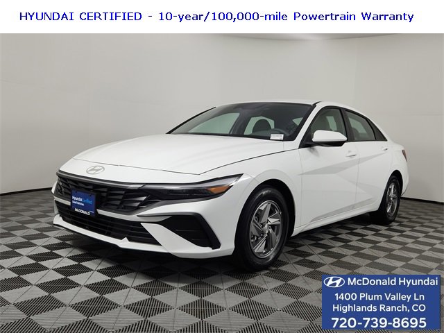 Certified 2025 Hyundai Elantra SE