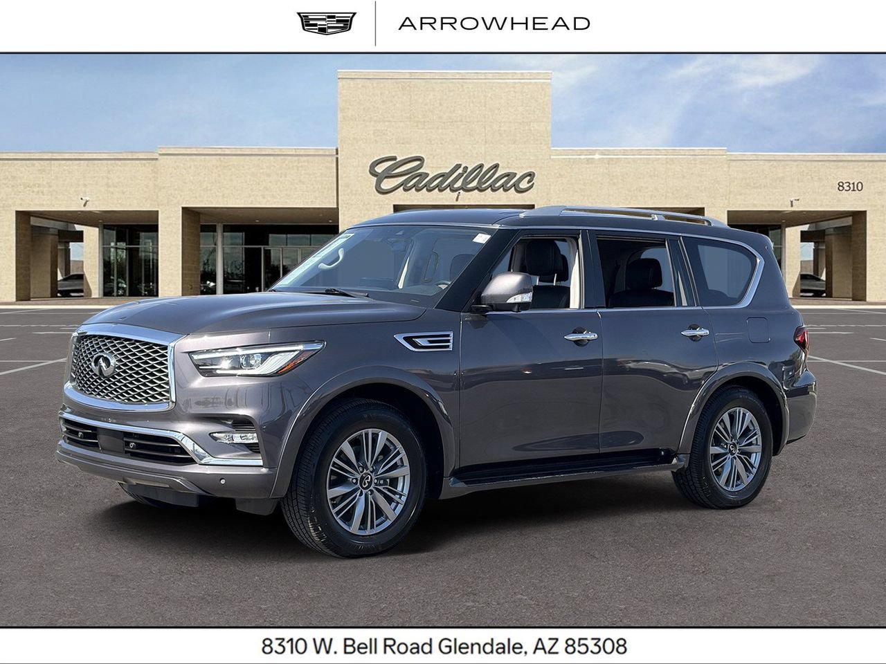 Used 2022 INFINITI QX80 Luxe w/ Cargo Package RWD image 1