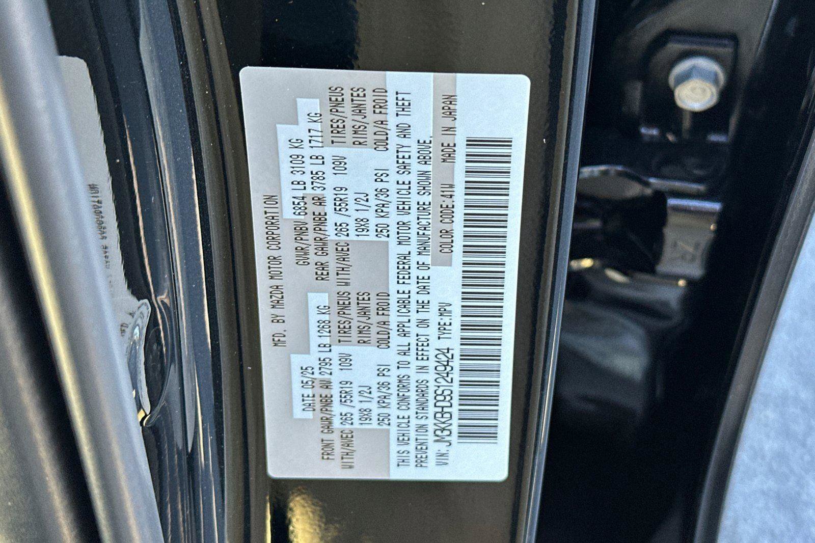 New 2025 MAZDA CX-90 3.3 Turbo w/ Preferred Package image 25