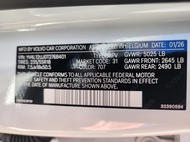 New 2026 Volvo XC40 B5 Core AWD/4WD image 25