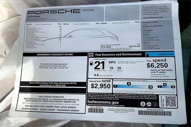 Certified 2026 Porsche Macan AWD/4WD image 41