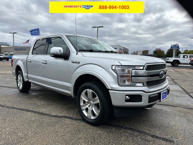 Certified 2018 Ford F150 Platinum w/ Equipment Group 701A Luxury