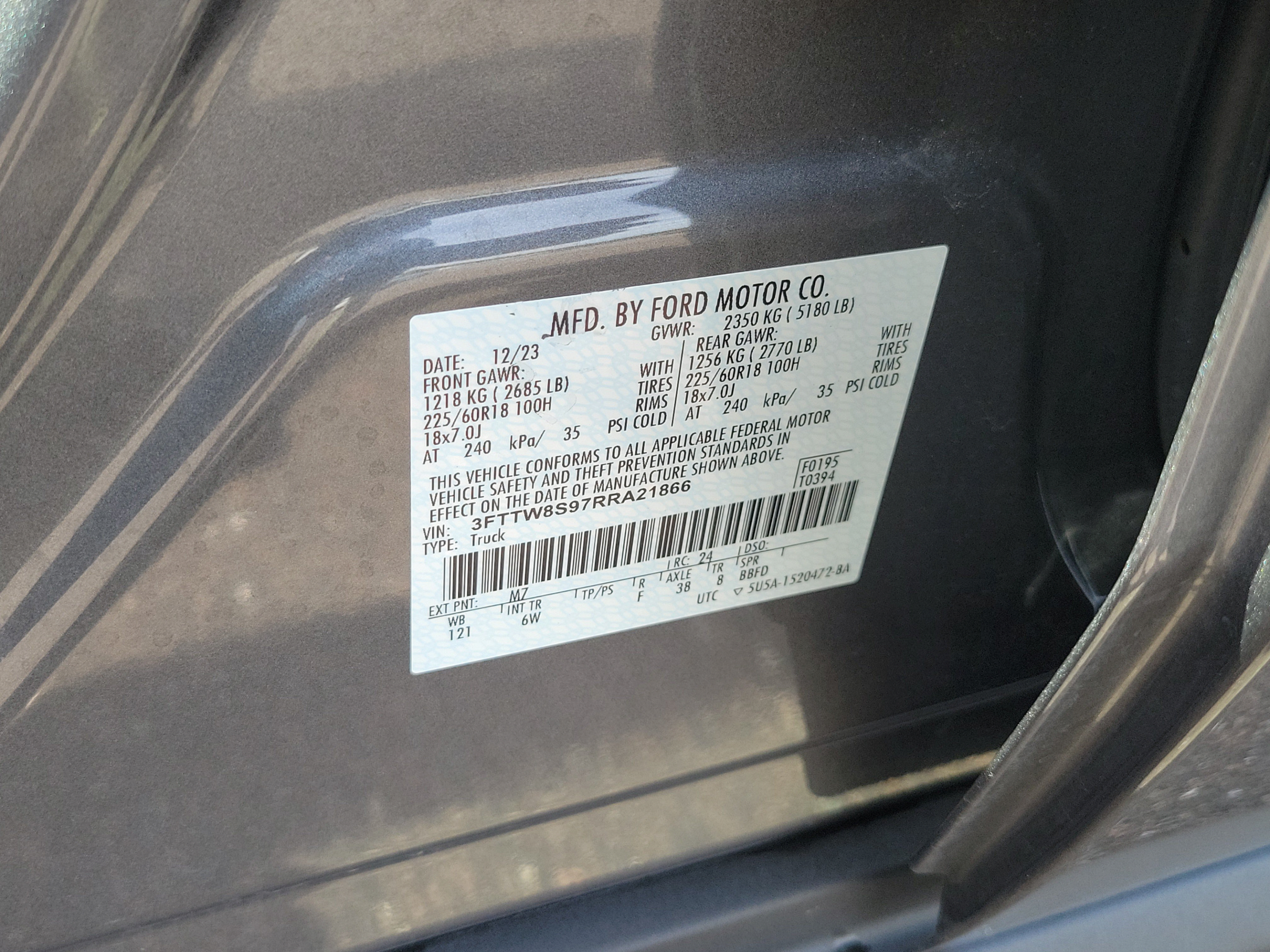 Used 2024 Ford Maverick Lariat w/ Black Appearance Package AWD/4WD image 28