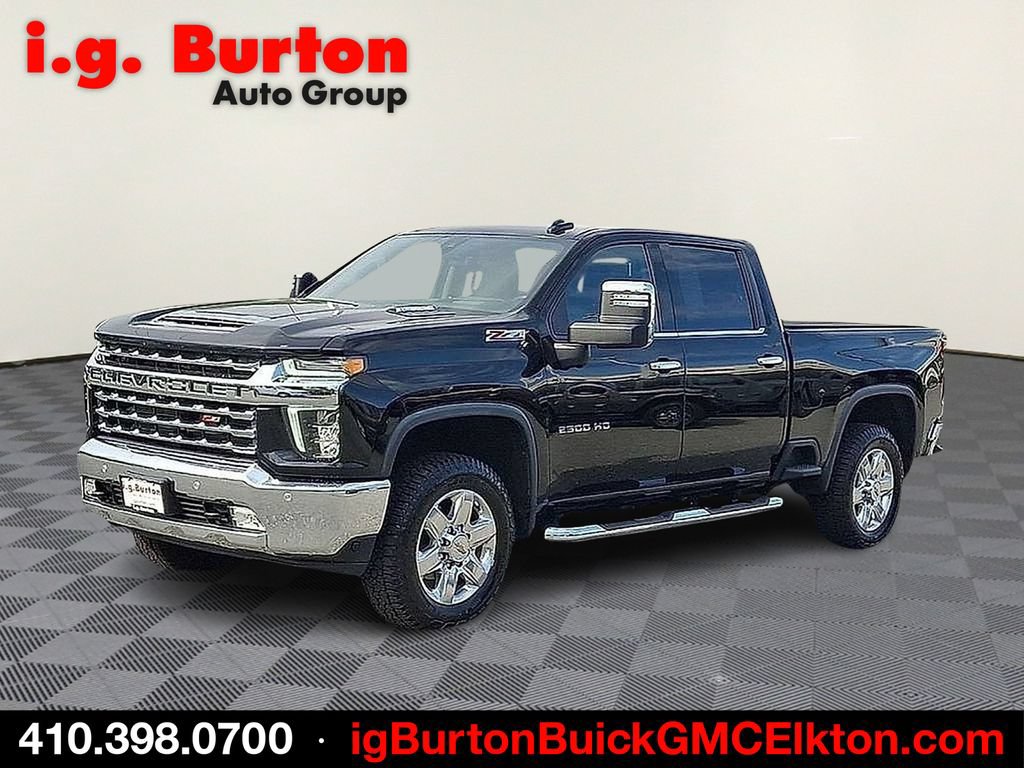 Used 2022 Chevrolet Silverado 2500 LTZ w/ LTZ Premium Package AWD/4WD image 3