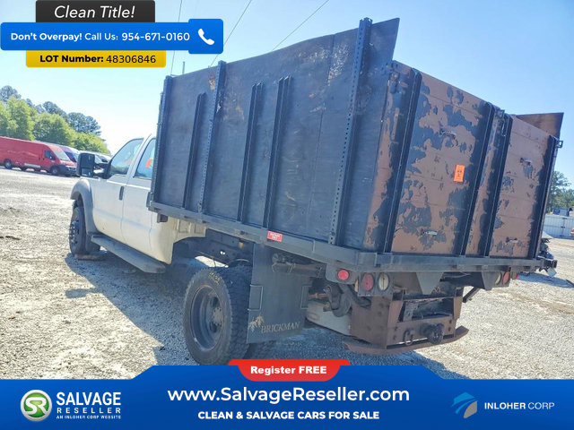 Used 2011 Ford F450 XL w/ Snow Plow Prep Pkg RWD image 3