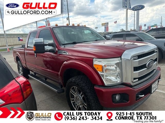 Used 2015 Ford F250 Platinum w/ FX4 Off-Road Package AWD/4WD image 2