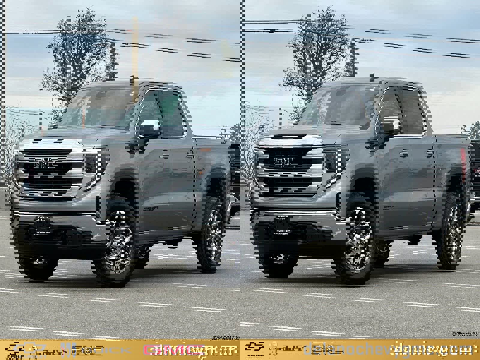 New 2026 GMC Sierra 1500 SLE w/ LPO, Black Badging Package