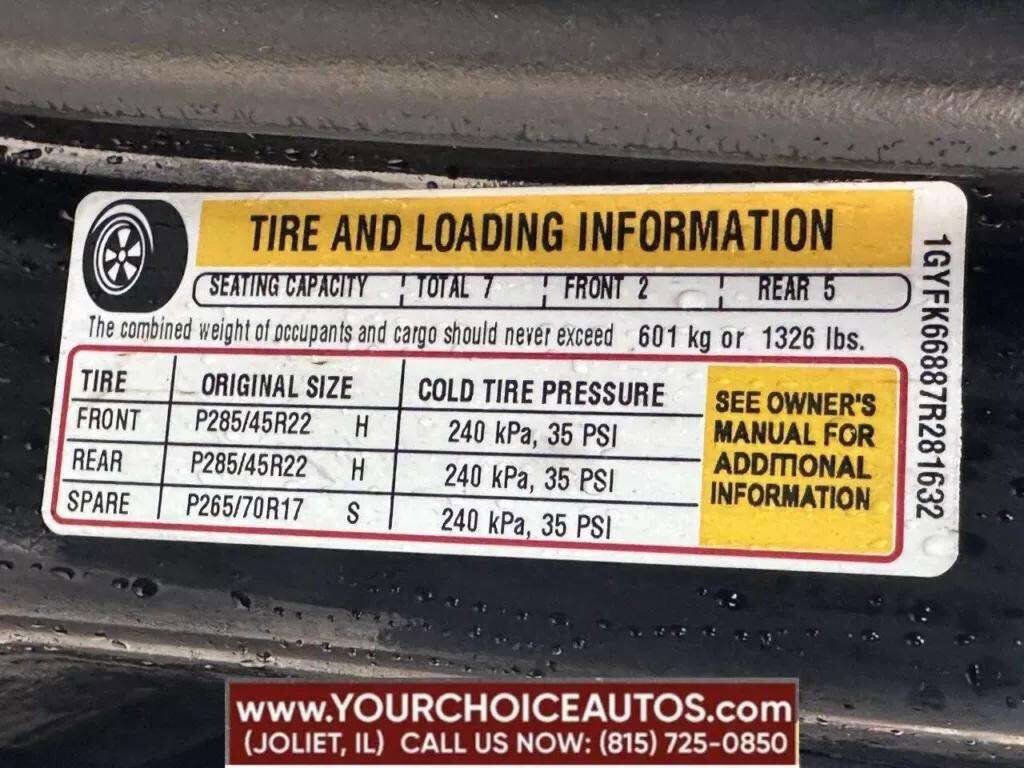 Used 2007 Cadillac Escalade ESV AWD w/ Information Package image 49