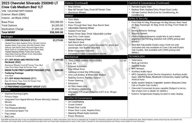 Certified 2023 Chevrolet Silverado 2500 LT w/ Convenience Package AWD/4WD image 30