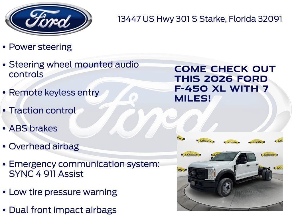 New 2026 Ford F450 XL AWD/4WD image 20