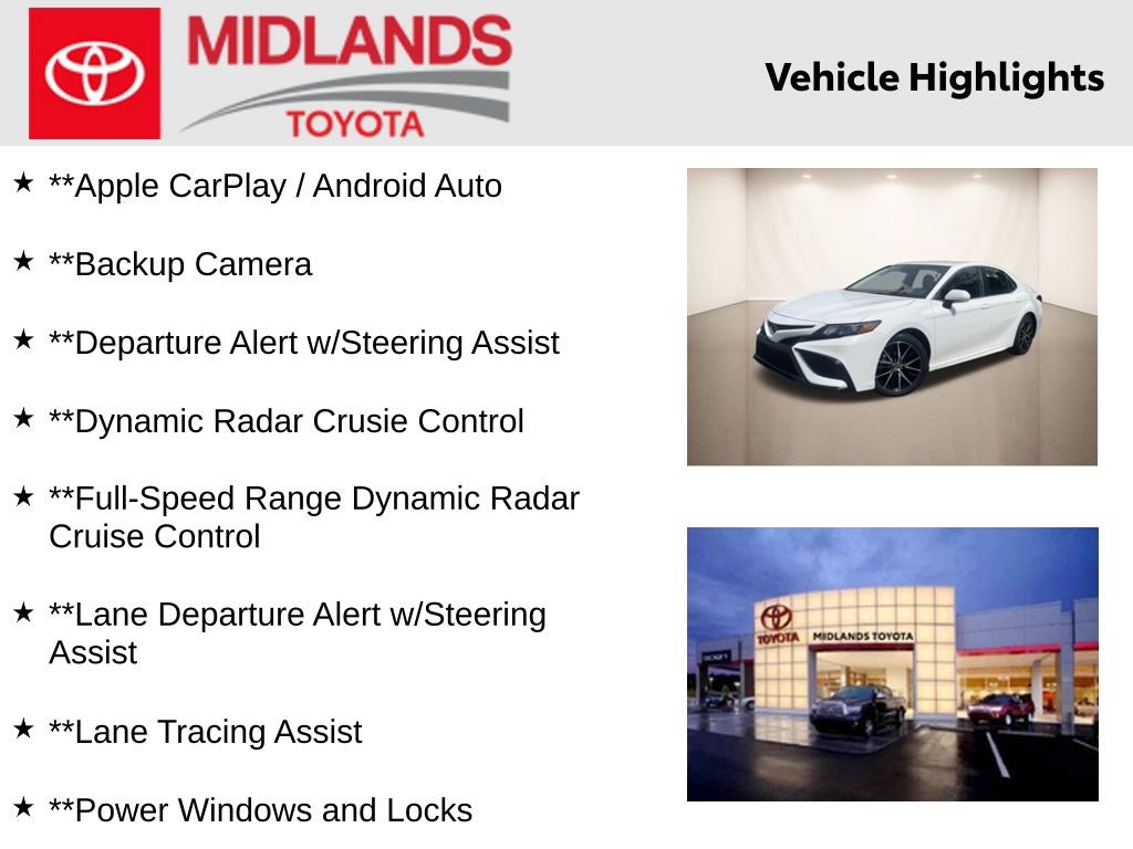 Used 2024 Toyota Camry SE FWD video 2