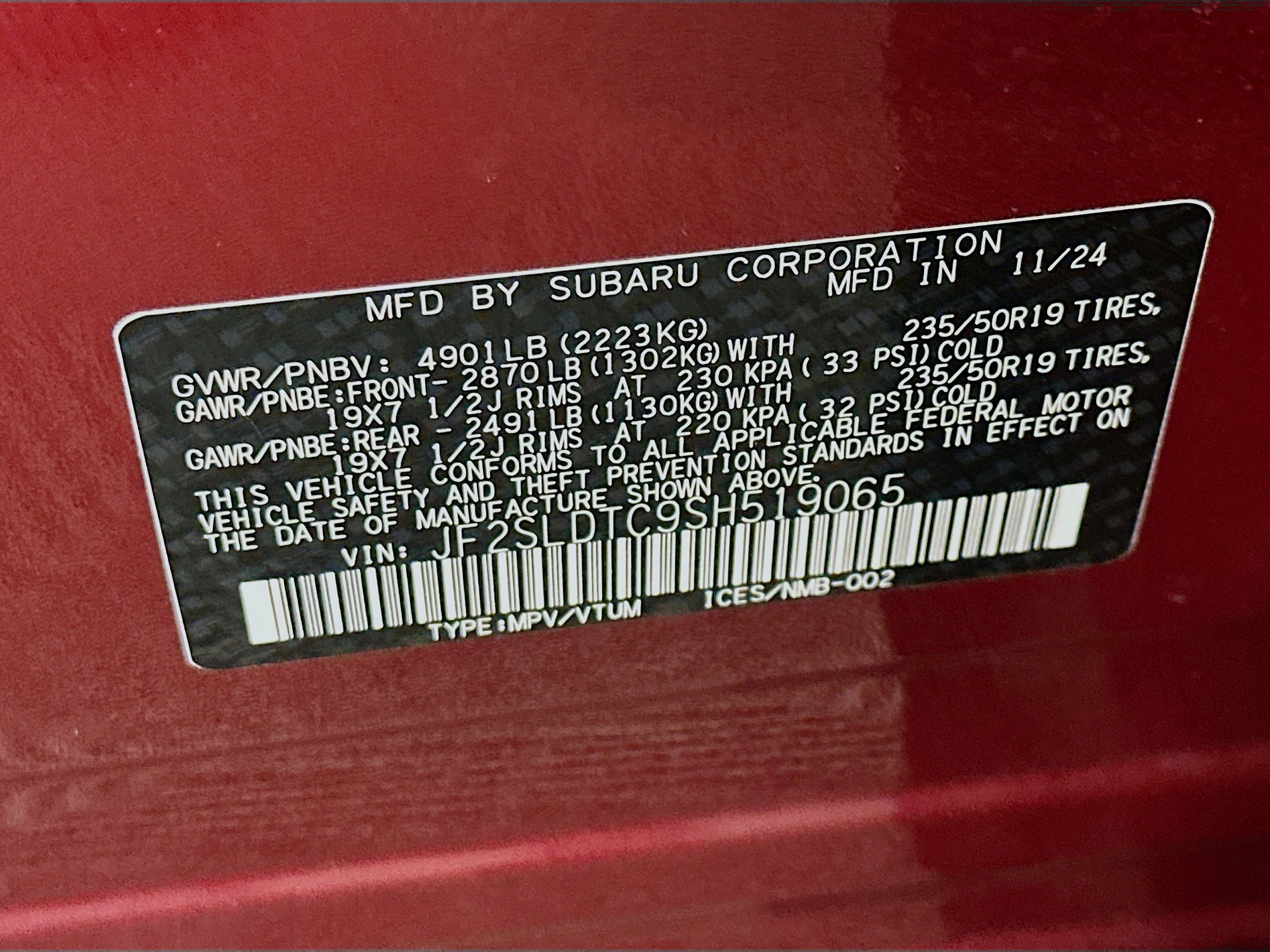 Used 2025 Subaru Forester Touring image 12