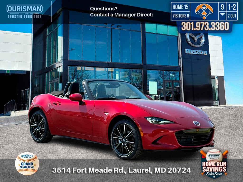New 2026 MAZDA MX-5 Miata Grand Touring w/ Weather Package RWD image 1