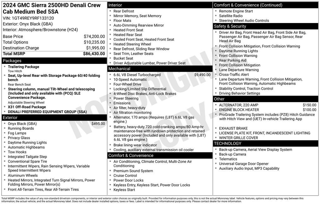 Used 2024 GMC Sierra 2500 Denali image 9
