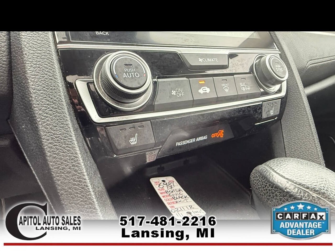 Used 2017 Honda Civic EX-T image 28