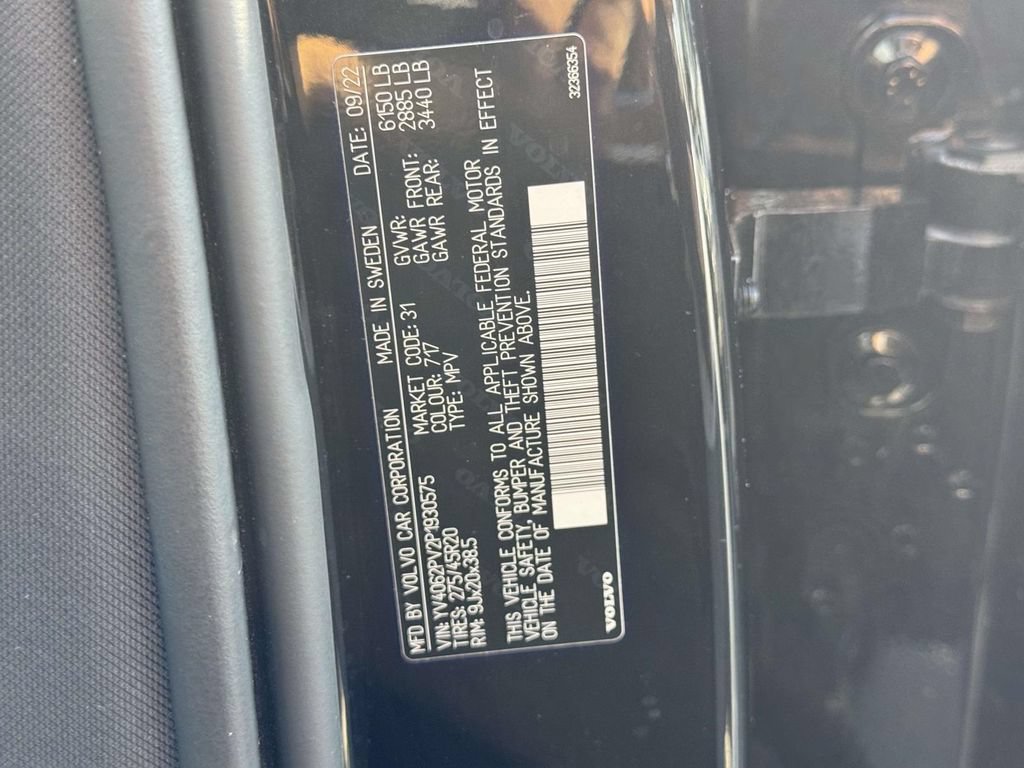 Certified 2023 Volvo XC90 B6 Core w/ Climate Package AWD/4WD image 16