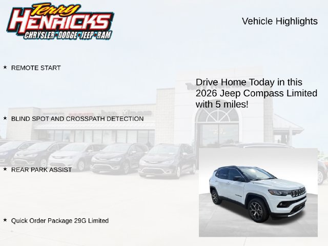 New 2026 Jeep Compass Limited AWD/4WD image 4