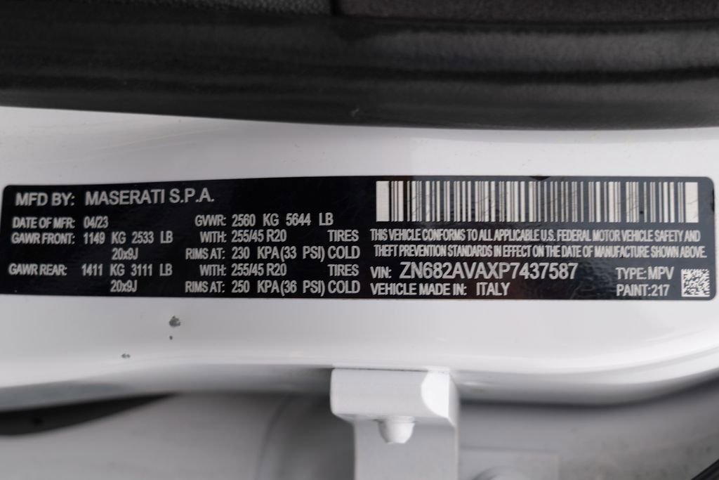 Certified 2023 Maserati Grecale GT image 62