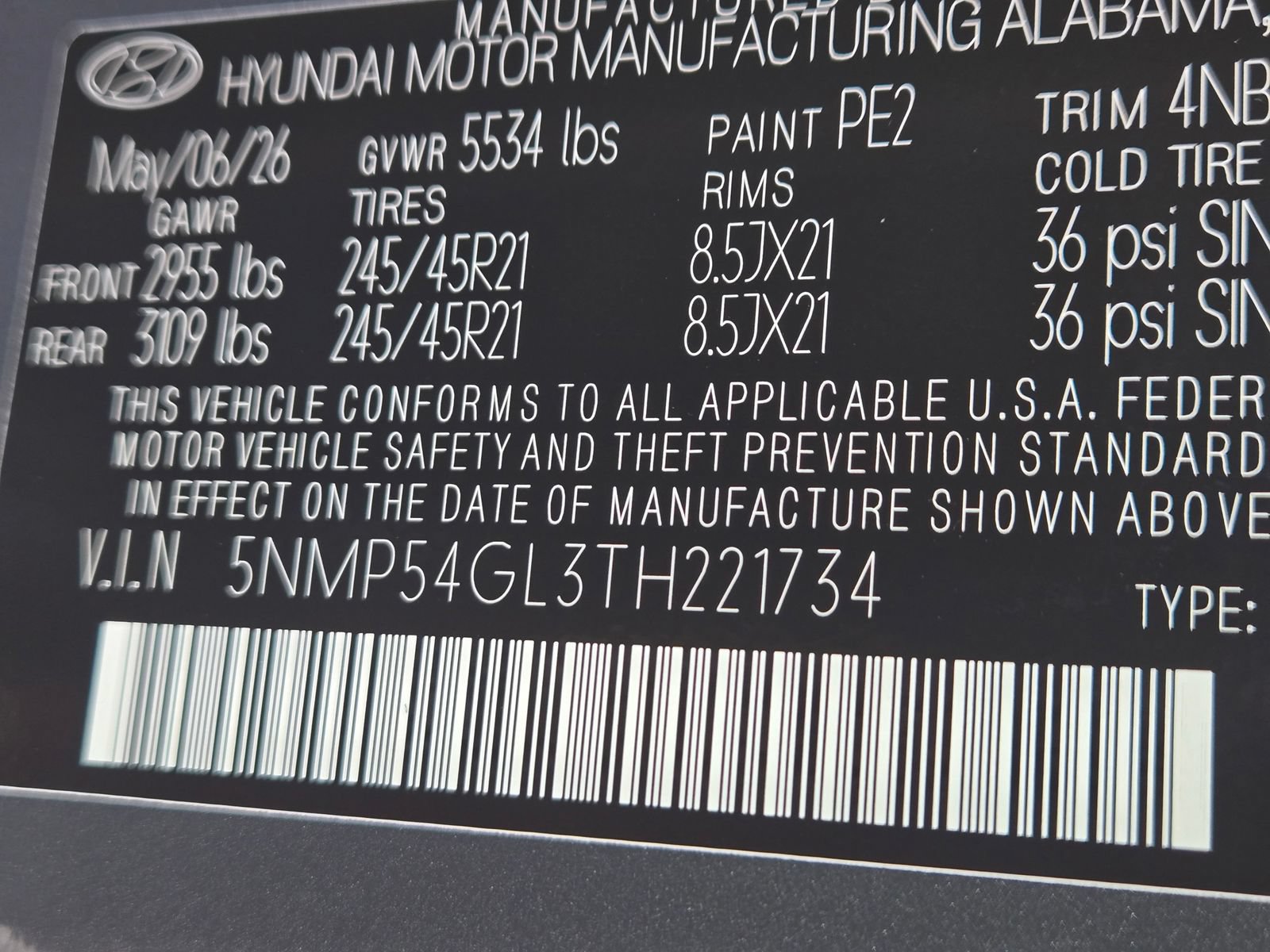 New 2026 Hyundai Santa Fe Calligraphy FWD image 21