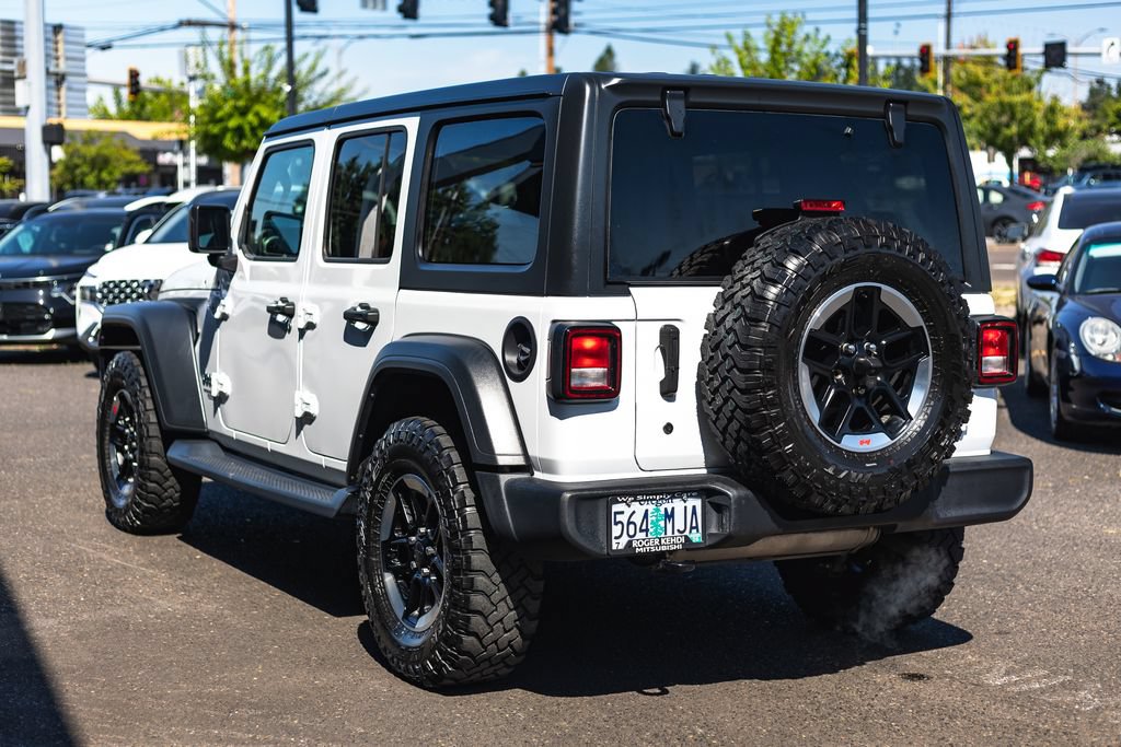 Used 2019 Jeep Wrangler Unlimited Sport S AWD/4WD image 9
